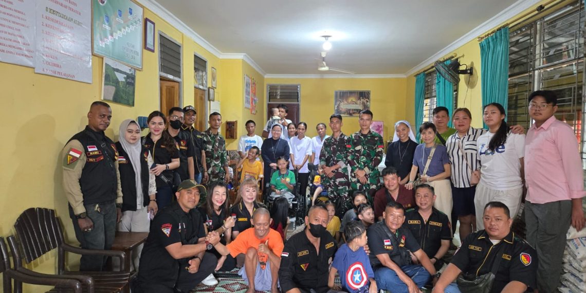 Yayasan Vihara Bao Qing Tian Dan Batalyon Kavaleri 6/Naga Karimata & Bankom Naga Karimata Santuni Panti Asuhan Di Kota Medan