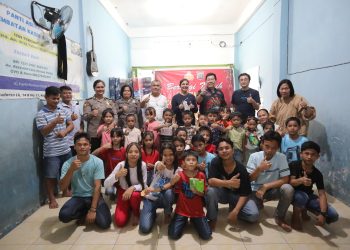 Menebar Kasih Natal, Polda Sumut Hadirkan Harapan bagi Anak-Anak Panti Asuhan