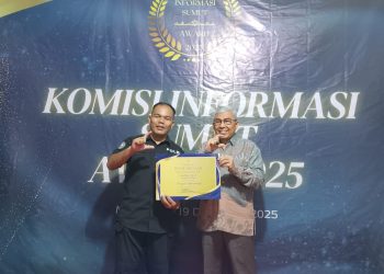 Polda Sumut Raih Predikat Menuju Informatif pada Komisi Informasi Sumut Award 2025