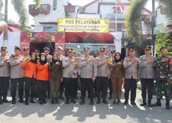 Kapolda Sumut Cek Kesiapan Pospam dan Posyan Operasi Lilin Toba 2025 di Padangsidimpuan