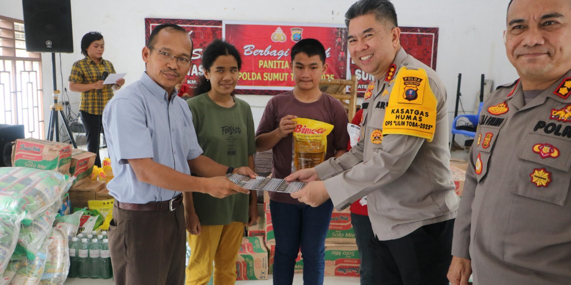 Polda Sumut Gelar Bakti Sosial Natal dan Tahun Baru 2025, Wujud Kepedulian untuk Sesama