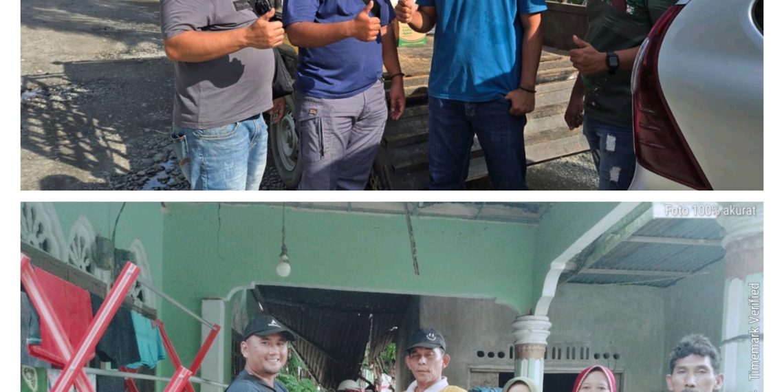 Yayasan Vihara Bao Qingtian Binjai Salurkan Bantuan Sembako Kepada Warga Situngkit Kabupaten Langkat