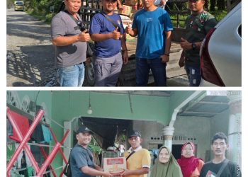 Yayasan Vihara Bao Qingtian Binjai Salurkan Bantuan Sembako Kepada Warga Situngkit Kabupaten Langkat