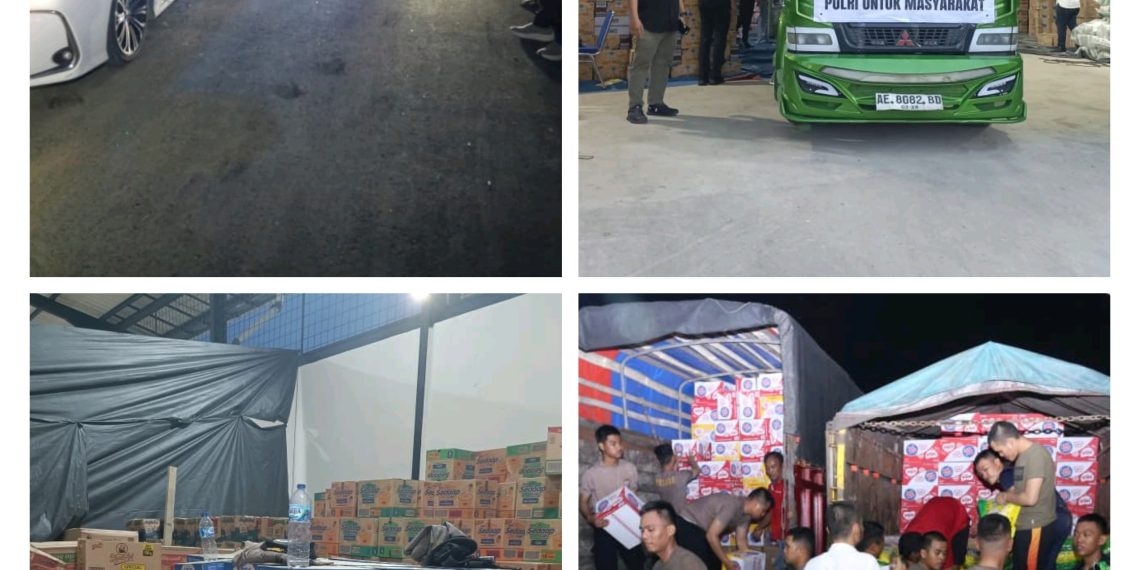 Polda Sumut Kembali Kirim 5 Truk Bantuan Kemanusiaan untuk Korban Bencana di Tapteng dan Sibolga