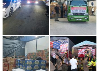 Polda Sumut Kembali Kirim 5 Truk Bantuan Kemanusiaan untuk Korban Bencana di Tapteng dan Sibolga