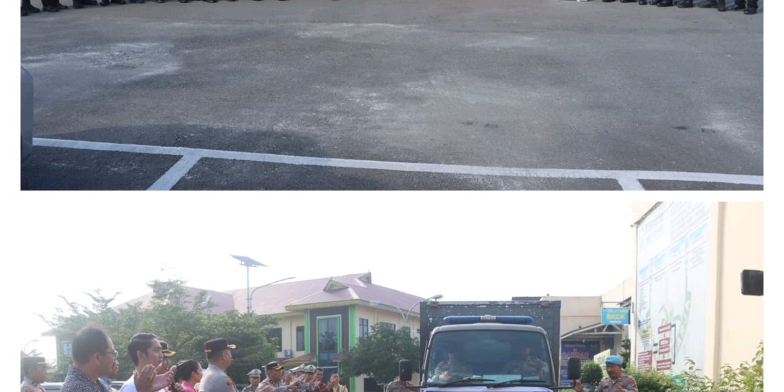 Polres Batu Bara Salurkan Bantuan Kemanusiaan untuk Korban Bencana Alam