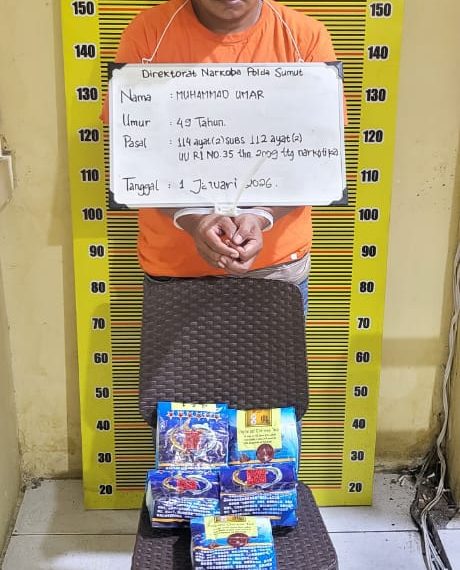 Langkah Tegas Awal Tahun 2026, Polda Sumut Amankan 5 Kg Sabu di Jalur Lintas Sumatera