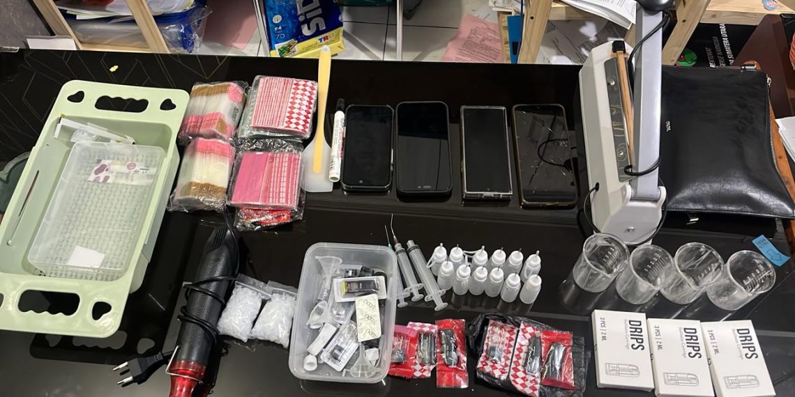 Polda Sumut Ungkap Peredaran Liquid Vape Diduga Mengandung Narkotika, Empat Orang Diamankan