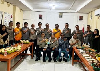Syukuran Awal Tahun, Polsek Pantai Cermin Perkuat Kebersamaan dan Pelayanan Publik