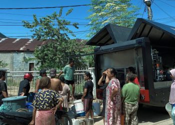 Brimob Sumut Hadirkan Kehidupan di Tengah Krisis Air di Sibuluan Nauli