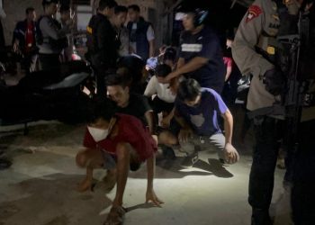 KRYD Skala Besar, Polrestabes Medan Grebek Kembali Sarang Narkoba Jermal, 41 Orang Diamankan
