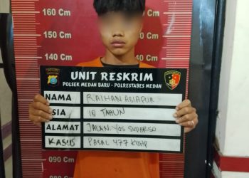 Kanit Reskrim Polsek Medan Baru IPTU P.M.Tambunan Gerak Cepat Tangkap Pelaku Curanmor
