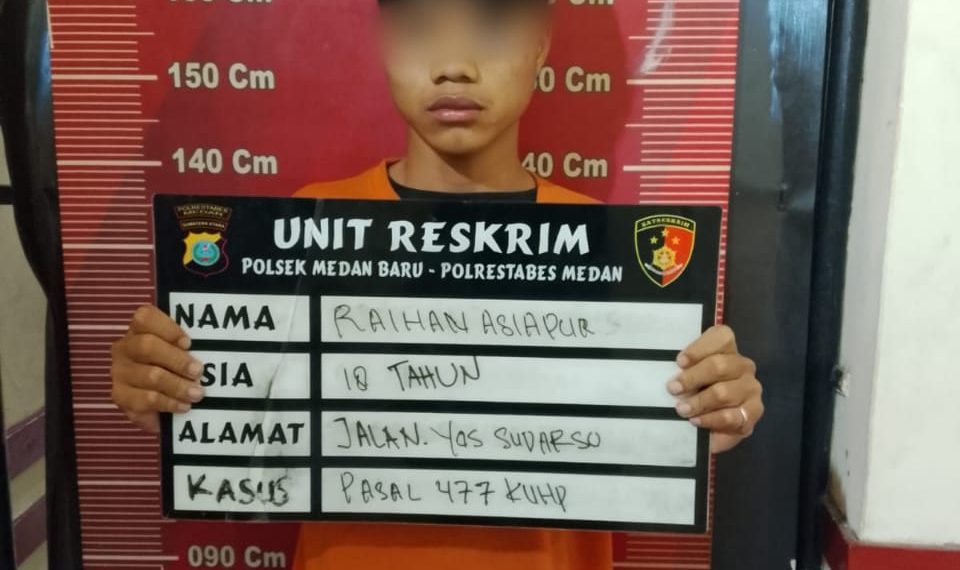 Kanit Reskrim Polsek Medan Baru IPTU P.M.Tambunan Gerak Cepat Tangkap Pelaku Curanmor