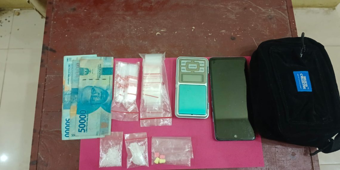 Satresnarkoba Polres Palas Bersama Polsek Sosa Ungkap Pengedar Narkoba