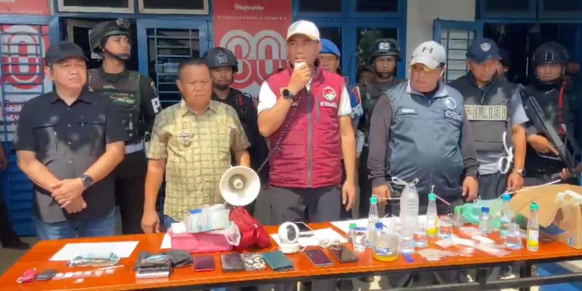 Polda Sumut Gerebek Sarang Narkoba di Percut Sei Tuan, Tujuh Orang Diamankan