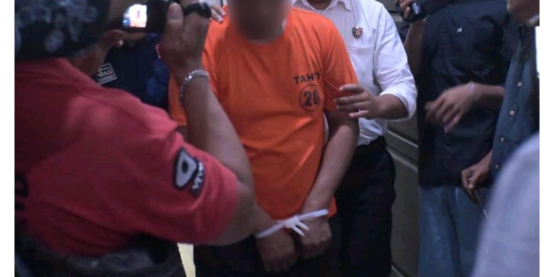 Press Release Satres Narkoba Polres Labusel Ungkap 27,869 Gram Ganja, Satu Buruh Asal Padang Ditangkap