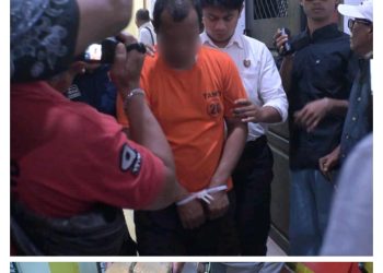 Press Release Satres Narkoba Polres Labusel Ungkap 27,869 Gram Ganja, Satu Buruh Asal Padang Ditangkap