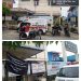 Bendera Hitam Bertuliskan “Kelurahan Terkotor” Berkibar Di Depan Kantor Lurah Tegal Sari Mandala III Kecamatan Medan Denai