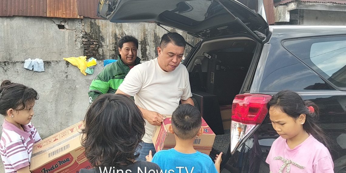 Aksi Sosial Jumat, Darwin Salurkan Bantuan Kebutuhan Pokok Untuk Anak Panti Asuhan