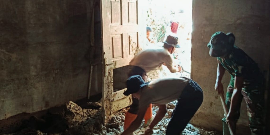 Sinergi Brimob dan TNI Dukung Pemulihan Warga melalui Pembangunan Hunian Tetap