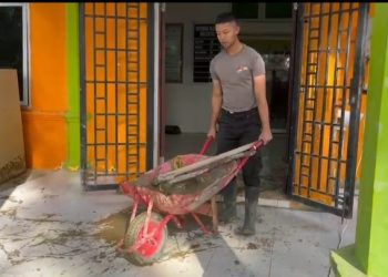 Bakti Taruna Akpol: Dari Bersihkan Posko Hingga Siap Pulihkan Rumah Warga Pasca-Bencana di Aceh Tamiang