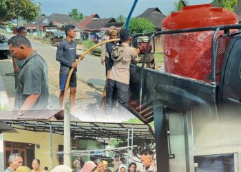 Dari Water Treatment hingga Sumur Bor, Brimob Sumut Pastikan Air Bersih untuk Warga Hutabalang