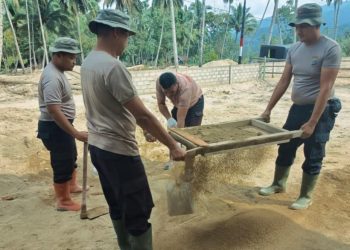 Brimob Sumut dan Warga Bersatu Bangun Harapan, Rumah Swadaya ke-11 Rampung di Tolang Julu