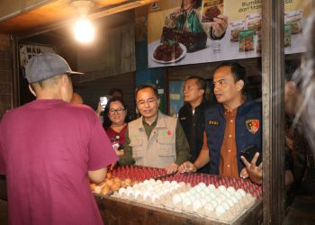 Satgas Pangan Polda Sumut Bersama Bapanas RI Sidak Pusat Pasar Medan, Pastikan Stok dan Harga Bapokting Aman