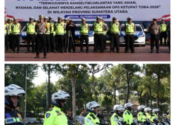 Polda Sumut Gelar Apel Operasi Keselamatan Toba 2026, Tekankan Lalu Lintas Aman dan Humanis