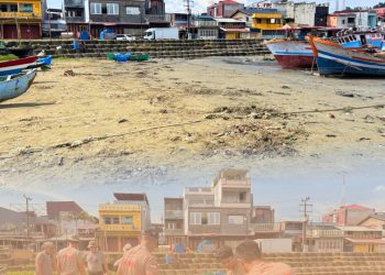 Brimob Sumut Hadir untuk Lingkungan, Pantai Gunungsitoli Dibersihkan Bersama