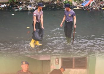 Aksi Jumat Bersih Brimob Sumut, Bukti Kehadiran Polri di Tengah Masyarakat