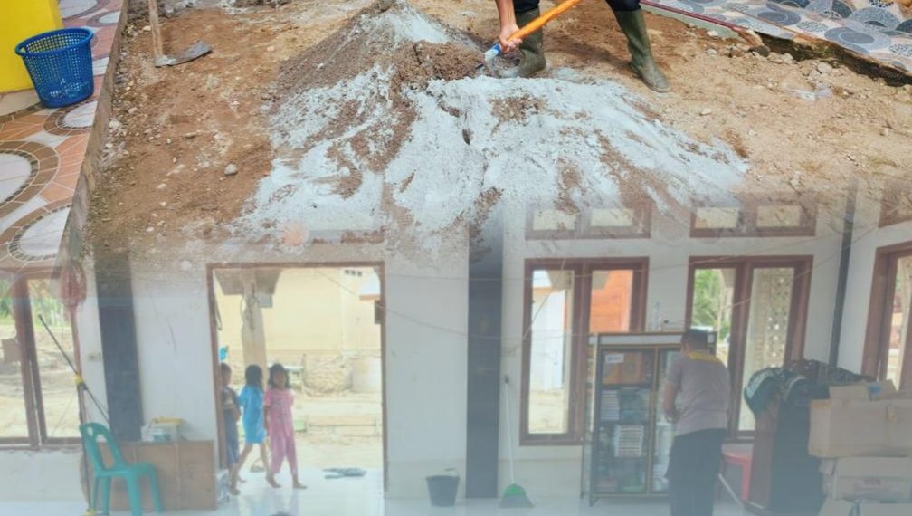 Aksi Humanis Brimob: Gotong Royong Perbaiki Fasilitas Masjid Demi Kenyamanan Umat