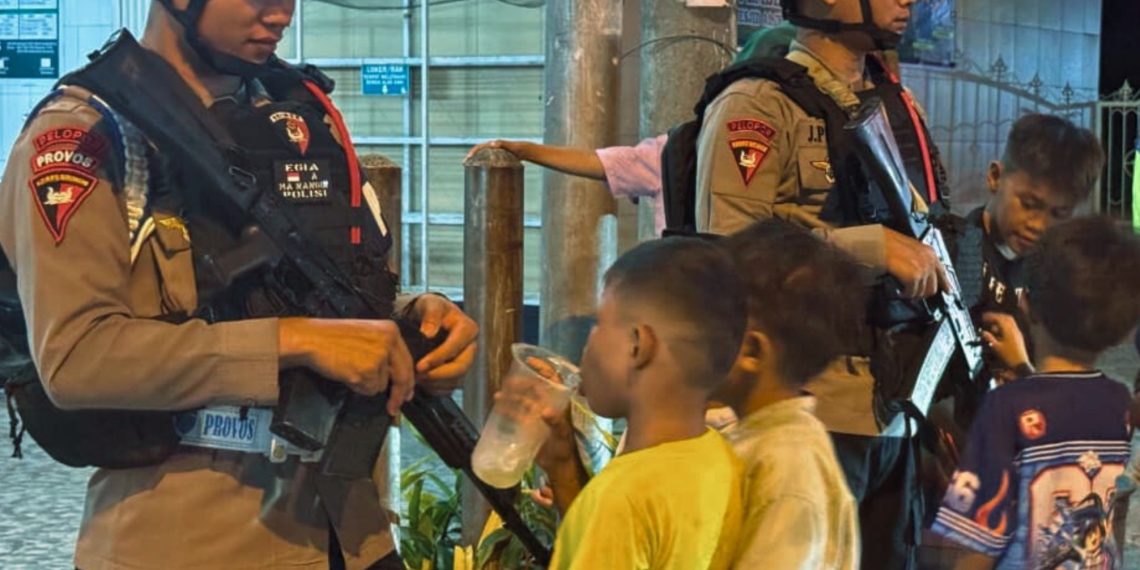 Patroli Ramadhan Humanis, Patroli Gabungan Jamin Keamanan Tarawih di Tebing Tinggi