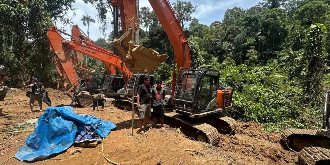 Polda Sumut Bongkar Tambang Emas Ilegal Beromzet Miliaran, 17 Orang dan 14 Ekskavator Diamankan