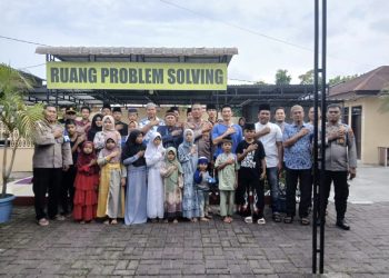 Ramadan Penuh Berkah, Polsek Perbaungan Santuni Anak Yatim dan Gelar Buka Puasa Bersama