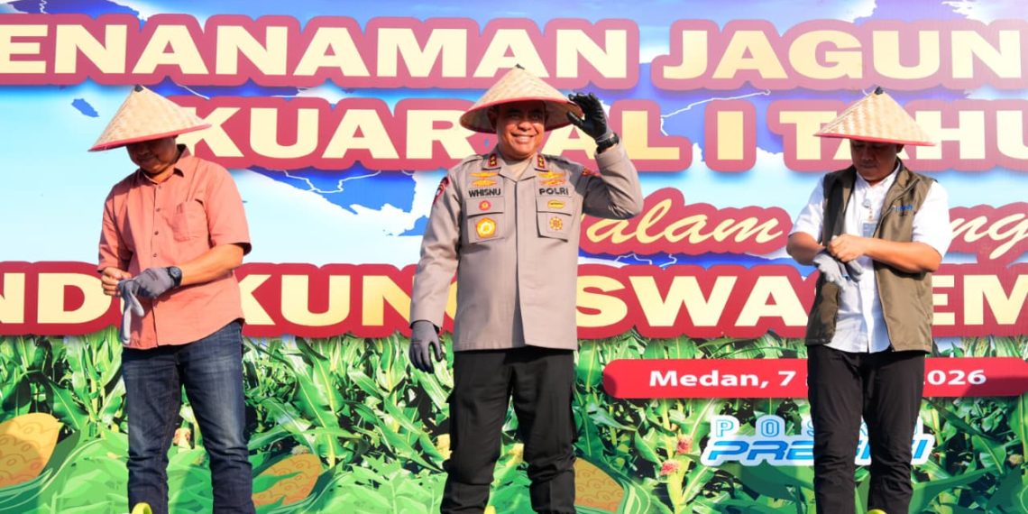 Penanaman jagung serentak Kwartal 1 Tahun 2026 Polda Sumut, Dukung Ketahanan Pangan Nasional