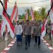 Jembatan Gantung di Batu Hula Kembali Terhubung, Brimob Polda Sumut Pulihkan Akses Vital Warga