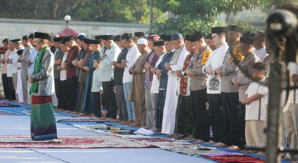 Polda Sumut Gelar Shalat Idul Fitri 1447 H, Perkuat Iman dan Soliditas Personel
