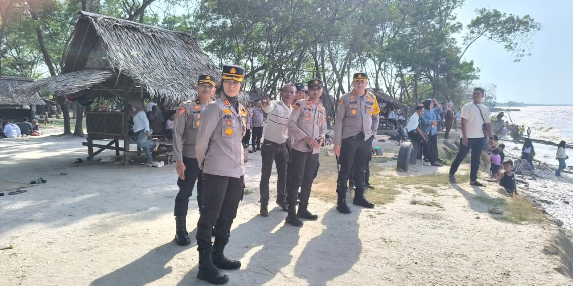 Polresta Deli Serdang Intensifkan Monitoring Objek Wisata, Situasi Lebaran Tetap Kondusif