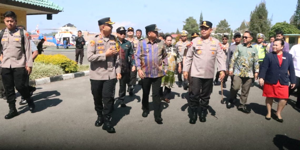 Kapolda Sumut tinjau langsung Operasi Ketupat Toba 2026 di Berastagi, pastikan pengamanan Arus balik maksimal