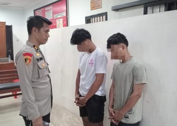 Polsek Medan Kota Tangkap 2 Pelaku Curanmor, Motor Honda Beat Dijual Rp4 Juta untuk Judi