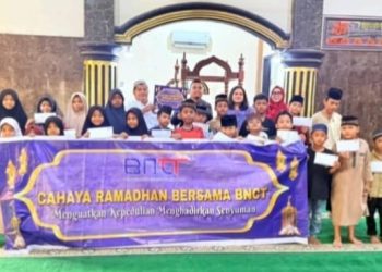 Cahaya Ramadhan Bersama BNCT: Menguatkan Kepedulian, Menghadirkan Senyuman di Bagan Belawan