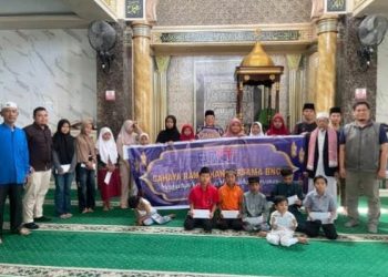 Cahaya Ramadhan Bersama BNCT: Menguatkan Kepedulian, Menghadirkan Senyuman di Masjid Asy Sya’adah