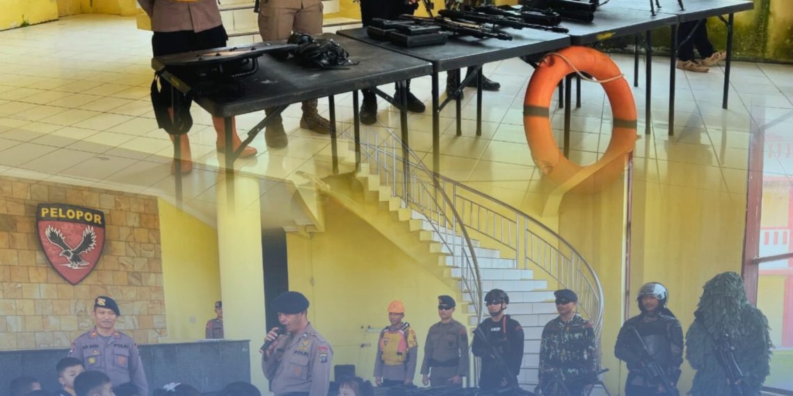 Mengenal Brimob Sejak Dini, Anak TK Belajar Disiplin dan Kebersamaan di Markas Polisi