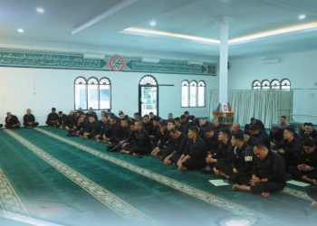Bangun Karakter dan Keteguhan Moral, Brimob Sumut Gelar Pembinaan Rohani untuk Personel
