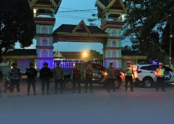 Patroli Subuh Ramadhan, Brimob Polda Sumut dan Polres Tebing Tinggi Pastikan Kota Tetap Aman dan Kondusif