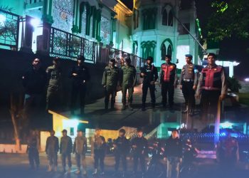 Menjaga Ramadhan Tetap Aman, Brimob Bersinergi Patroli Asmara Subuh Hadir di Jalanan Kota Tebing Tinggi