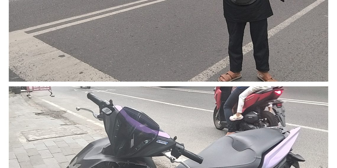 Remaja 17 Tahun Diduga Ngebut, Tabrak Sejumlah Warga di Jalan HM Jhoni Medan