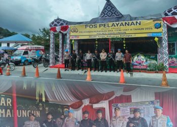 Operasi Ketupat Toba 2026: Brimob Sumut Siaga Amankan Aktivitas Masyarakat di Parapat