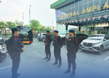 Pastikan Keamanan Pemudik, Satgas Ops Ketupat Toba Tingkatkan Pengawasan di Terminal Amplas